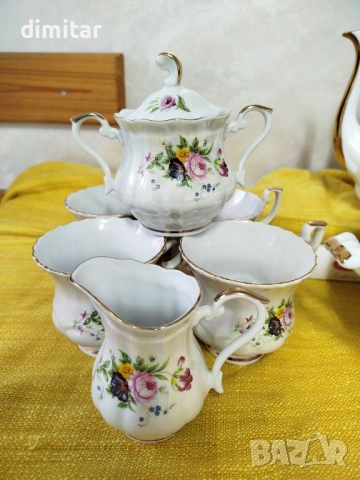  💐Полски порцелан CHODZIEZ POLAND 🌹🌼, снимка 12 - Сервизи - 53147472