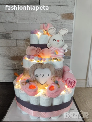 Торта от памперси , снимка 6 - Други - 51132032