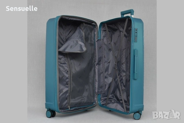 Комплект 3 броя куфари - Полипропилен, снимка 4 - Куфари - 53389684