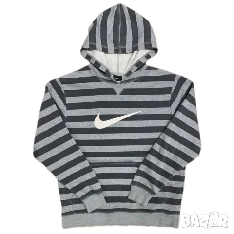 Оригинално мъжко горнище Nike Retro Swoosh | S размер, снимка 1 - Суичъри - 47090267