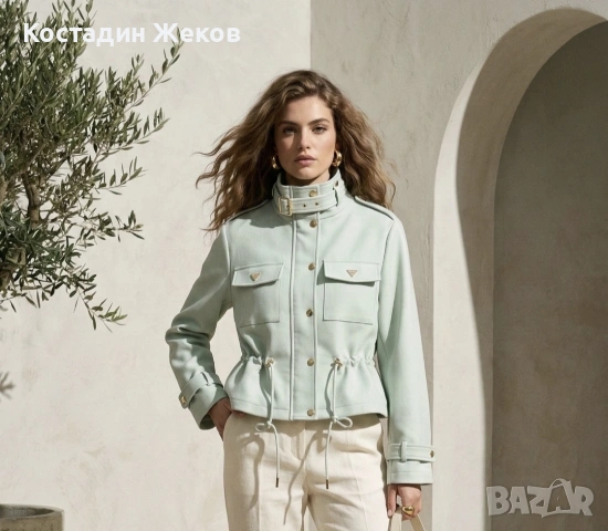  Ново със етикет. Дамско кожено якенце . 