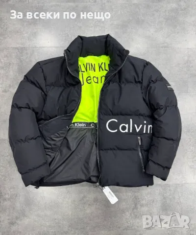 Мъжко зимно яке със силиконов пълнеж Calvin Klein - Налични различни цветове Код A232, снимка 2 - Якета - 47818346