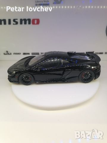 MCLAREN 600LT BLACK 1/18, снимка 2 - Колекции - 46765719