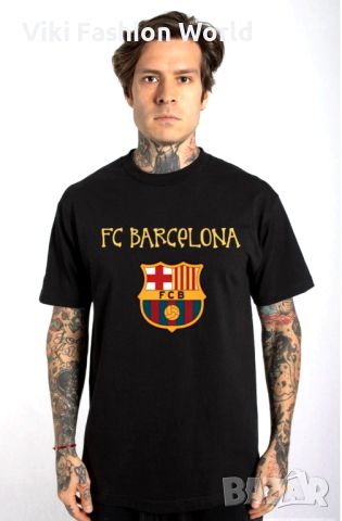 Тениска Barcelona Fc , мъжки футболни тениски, снимка 1 - Тениски - 45587043