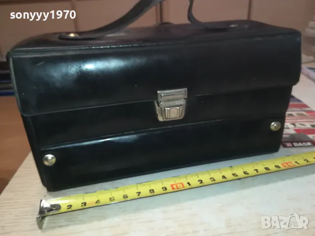 ОРИГИНАЛНА КОЖЕНА ЧАНТА ЗА 10 АУДИОКАСЕТИ 2404251025, снимка 14 - Аудио касети - 50016844