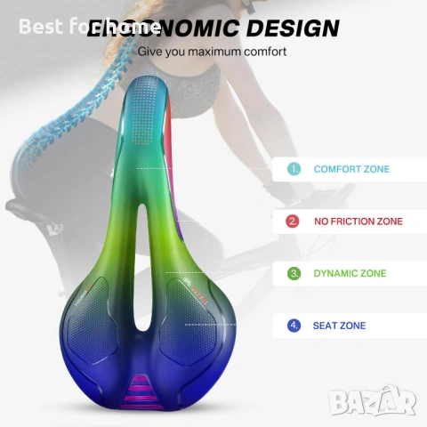 Седло за планинско колоездене YOUNGDO, снимка 4 - Аксесоари за велосипеди - 53470977