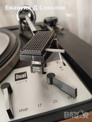 грамофон Dual 1218 GS31, снимка 2 - Грамофони - 53523504