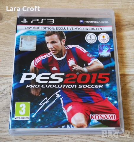 PS3 PES 2015 Playstation 3 Плейстейшън Pro Evolution Soccer