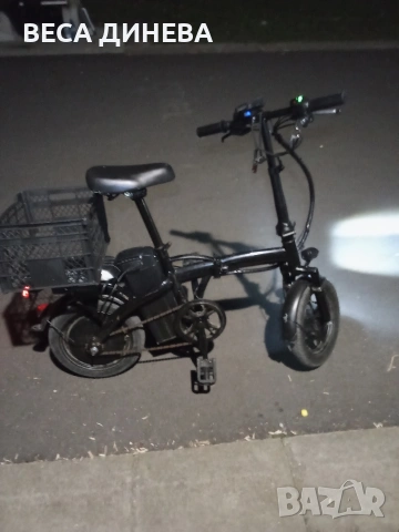 продавам мини сгъваемо електрическо колело 14 инча 450 евро, снимка 9 - Велосипеди - 53790330