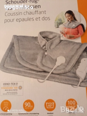 НОВА Електрическа Възглавница MEDISANA, немска, ел. загряваща възглавница, 100W, снимка 7 - Други - 33843780