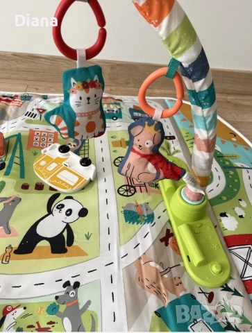 Активна гимнастика Fisher Price с кутия, снимка 4 - Образователни игри - 52122602