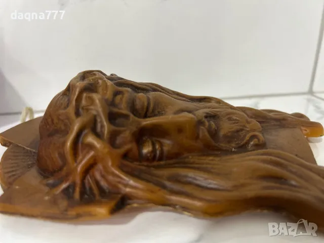 Восъчна пластика Исус 60-те години, снимка 4 - Антикварни и старинни предмети - 49690599