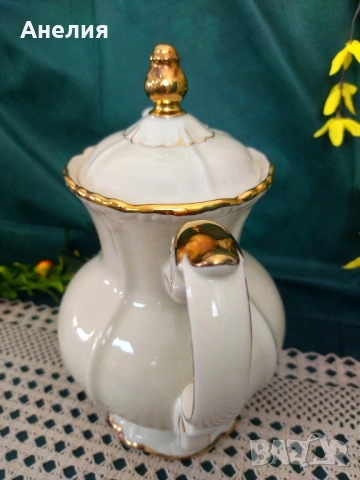 Johann Seltmann чайник от 1917-1934 г. Прелест! , снимка 6 - Други - 51742163