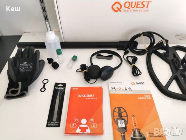 Металотърсач Quest Q30 + Дълбочинна сонда (нов), снимка 3 - Друга електроника - 46085885