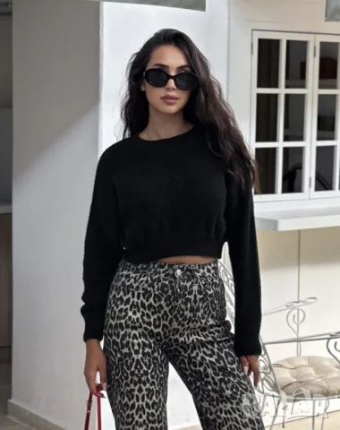 Изчистен дамски кашмирен пуловер , снимка 7 - Блузи с дълъг ръкав и пуловери - 50452343