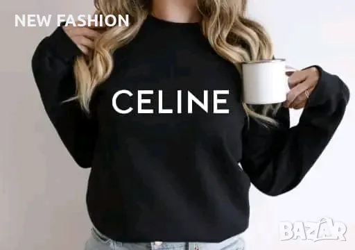 Дамски Ватирани Блузи: CELINE , снимка 3 - Блузи с дълъг ръкав и пуловери - 47631534