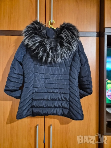 зимно яке s номер цвят тъмно синьо, снимка 2 - Якета - 52632759