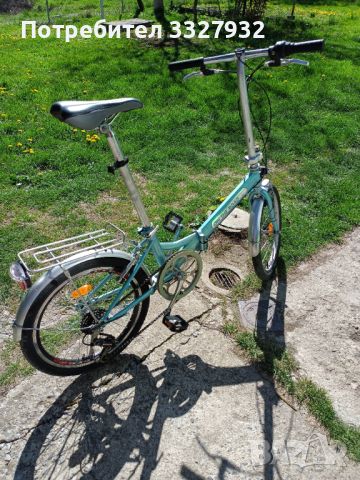 Немски сгъваем велосипед 20 цола , снимка 3 - Велосипеди - 45094883