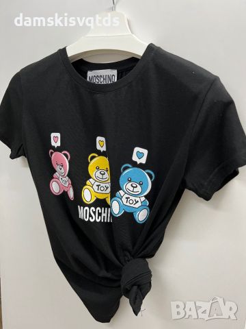 Мошино Moschino нова тениска, снимка 3 - Тениски - 45502605