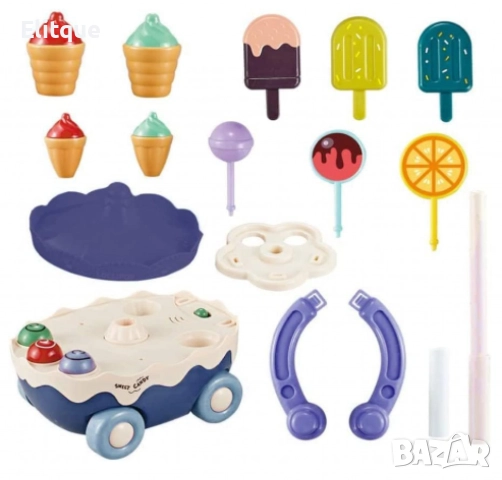 Детска количка със сладкиши и сладолед, снимка 2 - Коли, камиони, мотори, писти - 52779092
