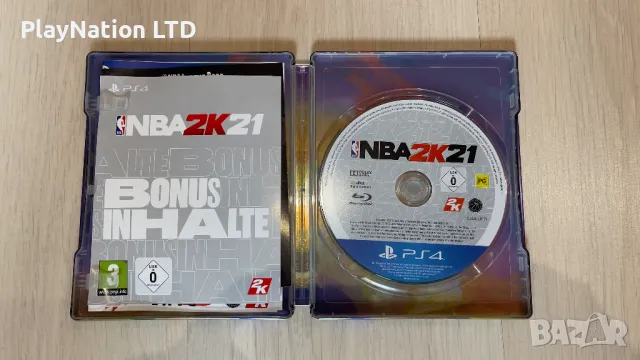 NBA 2K21 Steelbook, снимка 2 - Игри за PlayStation - 49791512