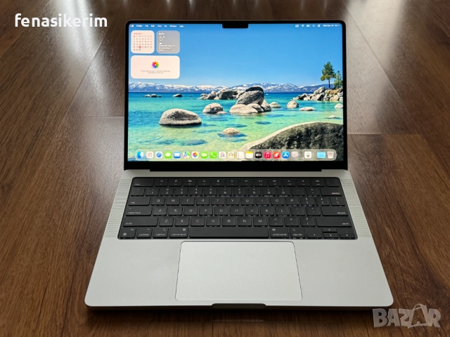ЧИСТО НОВ 14' Apple MacBook Pro 2021 M1 Pro Silver 16GB RAM/1ТB SSD/Бат 2 цик 100%