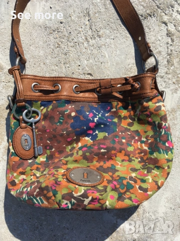 FOSSIL многоцветна чанта, снимка 2 - Чанти - 52074348