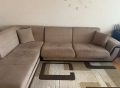 Ъглов диван с табуретка , снимка 7
