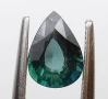 Естествен нетретиран сапфир в зелено-синьо 1.02кт! Сертифициран! Нов!, снимка 7