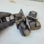 комплект масивни изцяло стоманени мебелни колелета, снимка 1