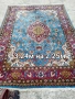 Ръчно тъкан вълнен килим.Иран Isfahan.Антика за ценители., снимка 1