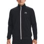 Мъжко спортно горнище under armour sportstyle tricot jacket black white, снимка 2