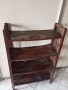 Етажерка, дървена, антикварна, вис.105см, шир.69см, снимка 6