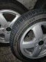 Лети джанти с гуми 15цола 5×100 57.1 шкода оем нови, снимка 12