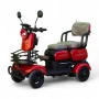 Електрическа четириколка с 3 места Х4 1500W / 48V / 20Ah - Red, снимка 3