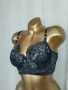 hunkemoller 85 D Черен дантелен сутиен, снимка 2