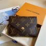 портмонета в кутия louis vuitton от естествена кожа , снимка 7