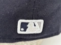 New York Yankees Baseball Hat Cap Fitted 7 1/4 Navy New Era On Field Mens, снимка 4