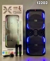 🔊 ABS-12202 – 12”×2 Xbass 200W 6000mah-50лв Професионална караоке тонколона, Bluetooth, 2 микрофонa, снимка 14