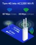 Cudy Unlocked Outdoor 4G LTE Cat 4 Modem Router със слот за SIM карта, снимка 4