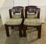 Четири масивни дървени стола, снимка 2