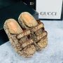 Gucci дамски чехли платформа, снимка 1