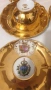 Луксозен немски порцеланов позлатен сервиз за кафе от Бавария. , снимка 3