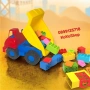Камион с конструктор 30 части/камион със строителни блокчета, снимка 1