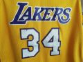 LA Lakers Shaquille O'Neal Nike NBA Jersey L оригинален потник Шакил О'Нийл Лейкърс, снимка 4