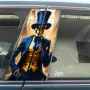 Стикер за автомобил – “Скелет в елегантен костюм” | 2 броя | , снимка 2
