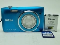 Nikon Coolpix S3500 Blue 20.1MP, снимка 2