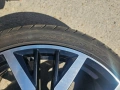 Алуминиеви оригинални джанти за VW с гуми Pireli 19цола, снимка 9