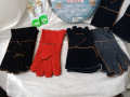 Ръкавици за заваряване,Огнеупорни кожени ръкавици, устойчиви на огън/плам, заварчици,естествена кожа, снимка 2