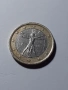 Колекционерска монета - 1 евро - с много дефекти и грешки, снимка 1